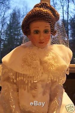 $1000 MARYSE NICOLE FULL PORCELAIN DOLL Gilded Age Rocky Mountains Franklin Mint