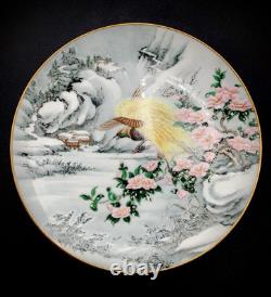 10 VTG 1981 Franklin Porcelain Franklin Mint FP Birds & Flowers of Japan Plates