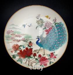 10 VTG 1981 Franklin Porcelain Franklin Mint FP Birds & Flowers of Japan Plates