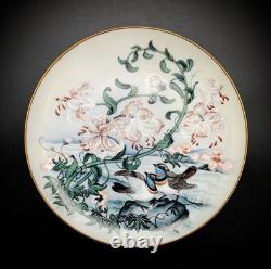 10 VTG 1981 Franklin Porcelain Franklin Mint FP Birds & Flowers of Japan Plates