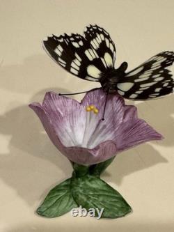 (11) FRANKLIN MINT Butterfly Figurines Butterflies of the World 1985