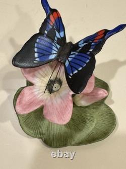 (11) FRANKLIN MINT Butterfly Figurines Butterflies of the World 1985