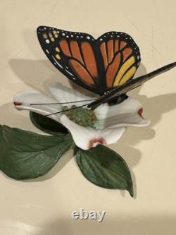 (11) FRANKLIN MINT Butterfly Figurines Butterflies of the World 1985