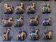 12 Franklin Mint Golden Carousel Horse's