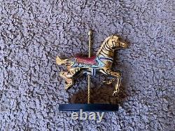 12 Franklin Mint Golden Carousel Horse's