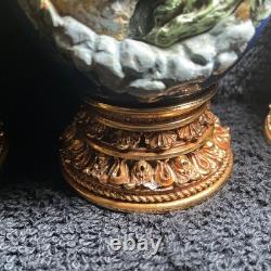 12 Franklin Mint House Of Faberge Eggs Life Of Christ Complete Set-READ! Flaws