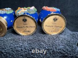 12 Franklin Mint House Of Faberge Eggs Life Of Christ Complete Set-READ! Flaws