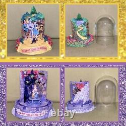 12 Franklin Mint Limited Edition Wizard of Oz Glass Dome Music Box Sculptures