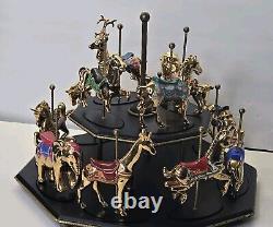 12 House of Faberge Carousel Animals Franklin Mint