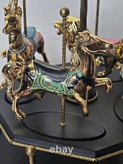 12 House of Faberge Carousel Animals Franklin Mint