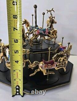 12 House of Faberge Carousel Animals Franklin Mint