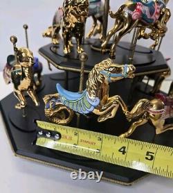 12 House of Faberge Carousel Animals Franklin Mint