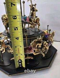 12 House of Faberge Carousel Animals Franklin Mint