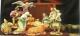 12pc 1989 Franklin Mint Nativity Set in Porcelain Mint Boxes Manger Not Included