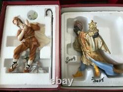 13 PC Set The Vatican Nativity Collection Franklin Mint Fine Porcelain Ltd Ed #d