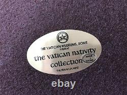 13 PC Set The Vatican Nativity Collection Franklin Mint Fine Porcelain Ltd Ed #d