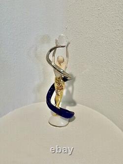 14 Franklin Mint Galaxy in Gold Sculpture Porcelain Hand Painted Sculpture