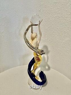 14 Franklin Mint Galaxy in Gold Sculpture Porcelain Hand Painted Sculpture