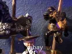 14 Pieces In This Lot Vintage Franklin Mint Carousel Horses
