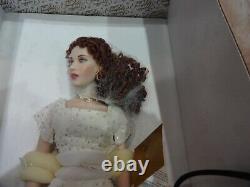 16.5 Franklin Mint Porcela TITANIC ROSE IN WHITE REUNITED GOWN Ltd Ed with COA