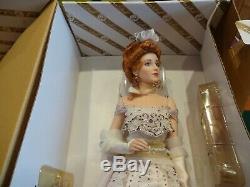 18 Franklin Mint Pearl Gibson Girl Debutante Porcelain Doll Ltd Ed RARE NRFB