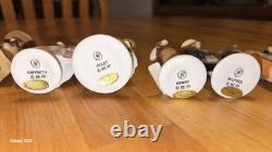18 Franklin Mint Woodmouse Family Porcelain Mice Figurines
