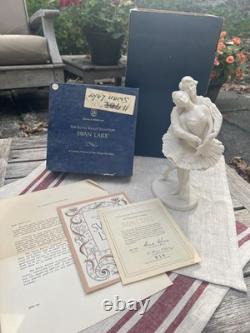 1977 Franklin Porcelain Royal Ballet Sculpture Swan Lake Limited Edition