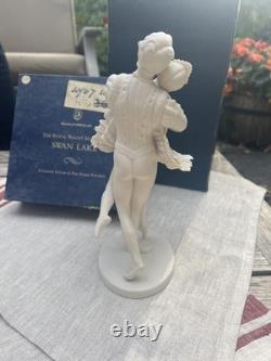 1977 Franklin Porcelain Royal Ballet Sculpture Swan Lake Limited Edition