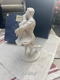 1977 Franklin Porcelain Royal Ballet Sculpture Swan Lake Limited Edition