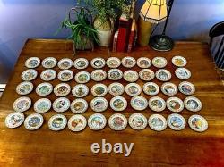 1979 Franklin Mint Carol Lawson The Best Loved Fairy Tales Mini Plate Set of 50