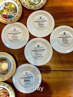 1979 Franklin Mint Carol Lawson The Best Loved Fairy Tales Mini Plate Set of 50