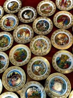 1979 Franklin Mint Carol Lawson The Best Loved Fairy Tales Mini Plate Set of 50