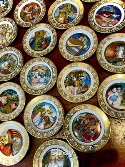 1979 Franklin Mint Carol Lawson The Best Loved Fairy Tales Mini Plate Set of 50