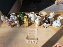 1981 Franklin Mint Porcelain Imperial Dynasty Mini Vase Complete 12 Japan Shelf
