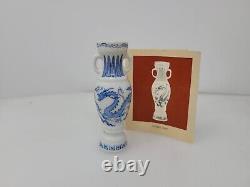 1981 Franklin Mint Porcelain Imperial Dynasty Mini Vase Complete 12 Japan Shelf