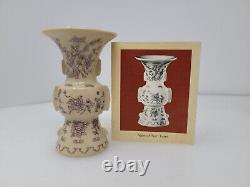 1981 Franklin Mint Porcelain Imperial Dynasty Mini Vase Complete 12 Japan Shelf