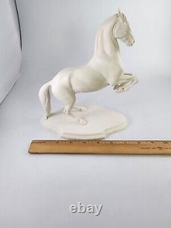 1981 Franklin Mint Porcelain Levade Pamela Du Boulay Horse Spanish Riding School