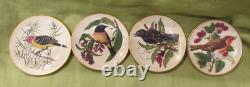 1981 LE Franklin Mint 25 SONGBIRDS OF THE WORLD Mini Plates Set Shelf COA's MINT
