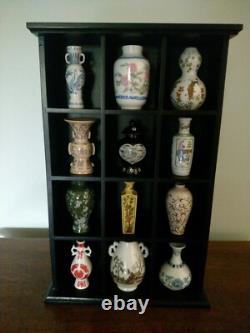 1982 Franklin Mint Treasures of the Imperial Dynasties Miniature Vase Collection