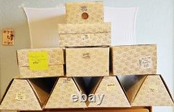 1986 Franklin Heirloom The Wizard of Oz (3 Dolls) Porcelain Doll Collection NIB