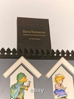 1986 Franklin Mint Hotel Teddington Bear Collection