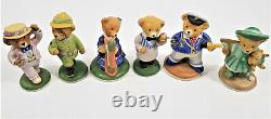 1986 Franklin Mint Porcelain Teddington Bears Figurines Complete Set of 25