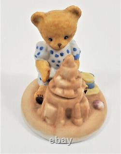 1986 Franklin Mint Porcelain Teddington Bears Figurines Complete Set of 25