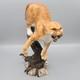 1986 Franklin Mint THE DEFENDER Mountain Lion Statue