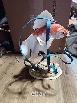 1987 Franklin Mint Porcelain Golden Carp RARE William Kazmar