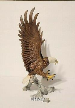 1987 Franklin Mint Ronald Van Ruyckevelt American Majesty Bald Eagle Mint