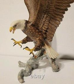 1987 Franklin Mint Ronald Van Ruyckevelt American Majesty Bald Eagle Mint