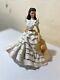 1987 Vintage Franklin Mint Scarlett O'Hara Porcelain Figurine Gone with The Wind