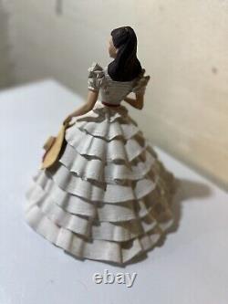 1987 Vintage Franklin Mint Scarlett O'Hara Porcelain Figurine Gone with The Wind