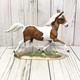 1988 Franklin Mint Misty Of Chincoteague Pinto Horse Figurine Fine Porcelain